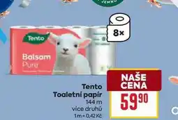 Billa Tento Toaletní papír 144 m nabídka