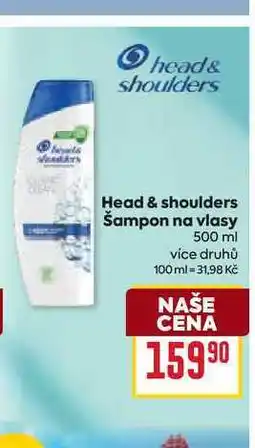 Billa Head & shoulders Šampon na vlasy 500 ml nabídka