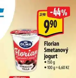 Albert Florian Smetanový jogurt 150 g nabídka