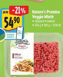 Albert Nature's Promise Veggie Mleté 250 g nabídka