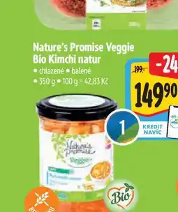 Albert Nature's Promise Veggie Bio Kimchi natur 350 g nabídka