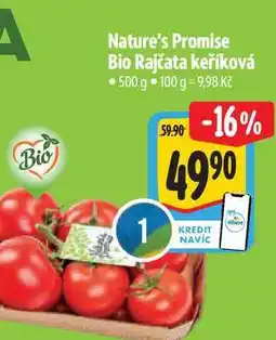 Albert Nature's Promise Bio Rajčata keříková 500 g nabídka