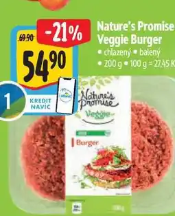 Albert Nature's Promise Veggie Burger 200 g nabídka