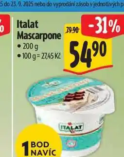 Albert Italat Mascarpone 200 g nabídka
