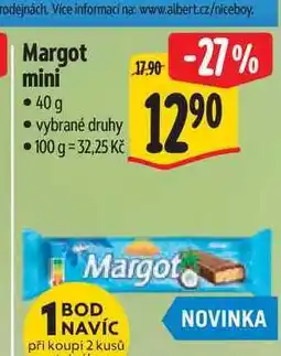 Albert Margot mini 40 g nabídka