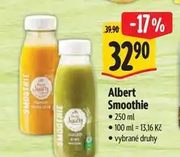Albert Albert Smoothie 250 ml nabídka