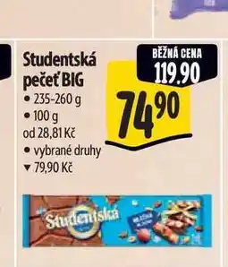 Albert Studentská pečeť BIG 235-260 g nabídka