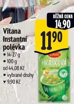 Albert Vitana Instantní polévka 14-27 g nabídka