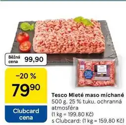 Tesco Tesco Mleté maso míchané, 500 g nabídka