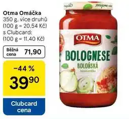 Tesco Otma Omáčka, 350 g nabídka