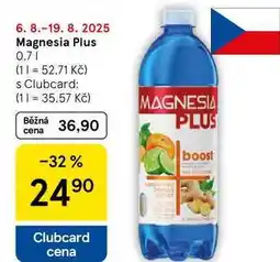 Tesco Magnesia Plus, 0.7 l nabídka