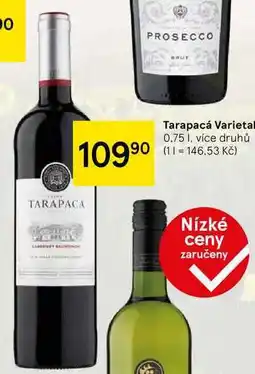 Tesco PTarapacá Varietal, 0.75 l, více druhů nabídka