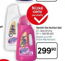 Tesco Vanish Oxi Action Gel, 2 l nabídka