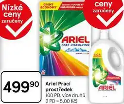 Tesco Ariel Prací prostředek, 100 PD nabídka