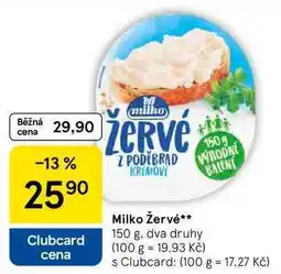 Tesco Milko Žervé, 150 g nabídka
