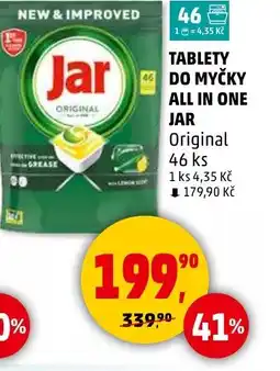Penny Market JAR Tablety do myčky all in one nabídka
