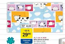 Tesco Wiky Ubrus na lavici 50 x 65 cm, PVC nabídka