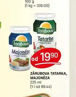 Flop ZÁRUBOVA TATARKA, MAJONÉZA 225 ml nabídka