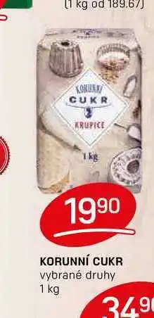 Flop CUKR KRUPICE 1 kg nabídka