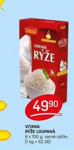 Flop VITANA RÝŽE LOUPANÁ 8 x 100 g nabídka