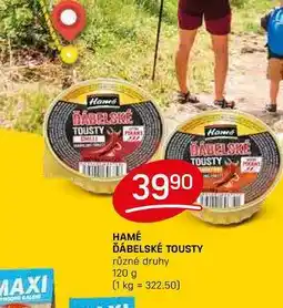 Flop HAMÉ ĎÁBELSKÉ TOUSTY různé druhy 120 g nabídka