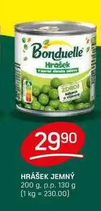 Flop HRÁŠEK JEMNÝ 200 g. p.p. 130 g nabídka