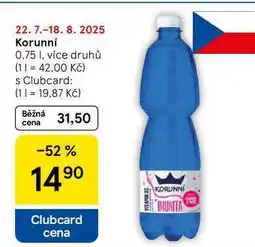 Tesco Korunní, 0.75 l nabídka