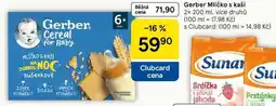 Tesco Gerber Mlíčko s kaší, 2x 200 ml, více druhů nabídka