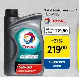 Tesco Total Motorový olej, 1 l, 5W-30 nabídka