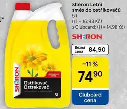 Tesco Sheron Letní směs do ostřikovačů, 5 l nabídka