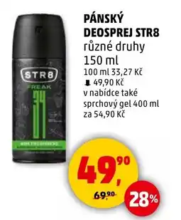 Penny Market Pánský deosprej str8 nabídka