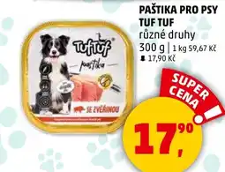 Penny Market Paštika pro psy tuf tuf nabídka