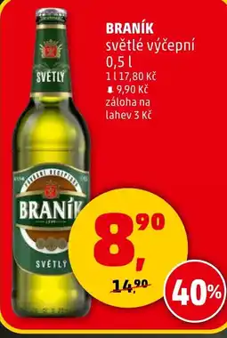 Penny Market BRANÍK světlé výčepní nabídka