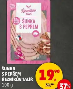 Penny Market Šunka s pepřem řezníkův talíř nabídka
