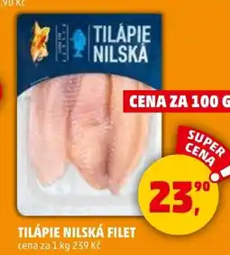 Penny Market Tilápie nilská filet nabídka