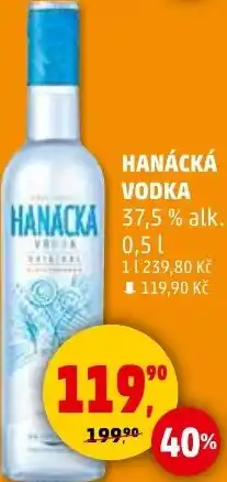 Penny Market Hanácká vodka nabídka