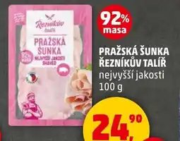 Penny Market Pražská šunka řezníkův talíř nabídka