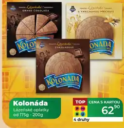 Tamda Foods Kolonáda Lázeňské oplatky nabídka