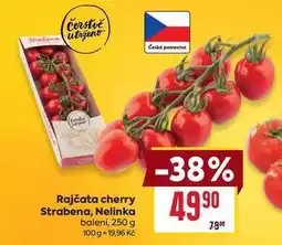 Billa Rajčata cherry Strabena, Nelinka balení, 250g nabídka