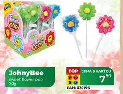 Tamda Foods JohnyBee sweet flower pop nabídka