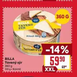 Billa BILLA Tavený sýr 360 g nabídka