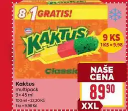 Billa Kaktus multipack 9x 45 ml nabídka