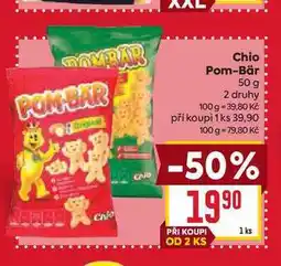 Billa Chio Pom-Bär 50 g nabídka