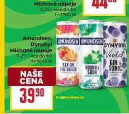 Billa Amundsen, Dynybyl Míchané nápoje 0,25l nabídka