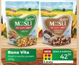 Tamda Foods Bona Vita Mysli crunchy protein nabídka