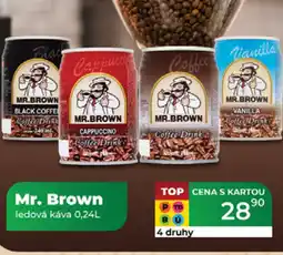 Tamda Foods Mr. Brown ledová káva nabídka