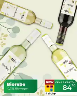 Tamda Foods Biorebe Bio vegan nabídka