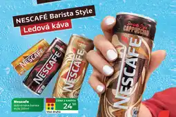 Tamda Foods Nescafe ledová káva barista style nabídka