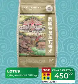 Tamda Foods LOTUS rýže jasmínová nabídka