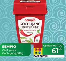 Tamda Foods SEMPIO Chilli pasta Gochujang nabídka